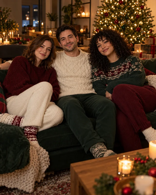 Friendsmas Christmas gathering