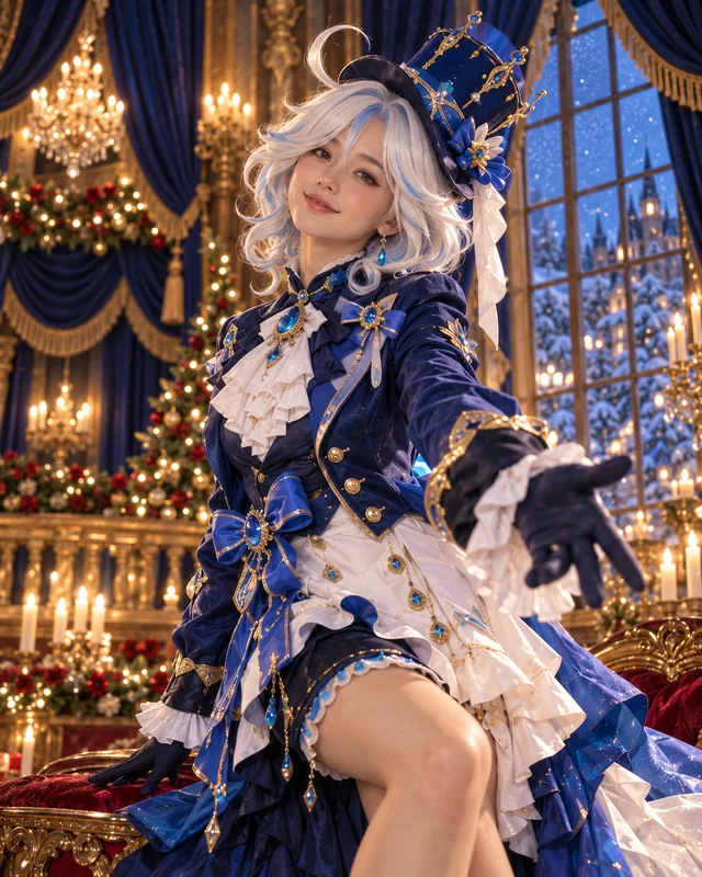 Furina winter opera portrait