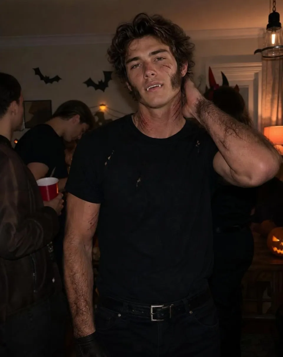 Halloween photo inspiration: Halloween party portrait